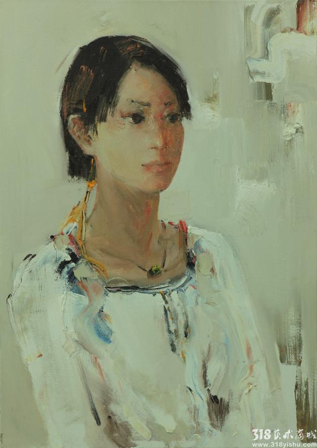 交班护士_人物_油画 交班护士_人物_油画