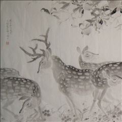 寿鹿图
