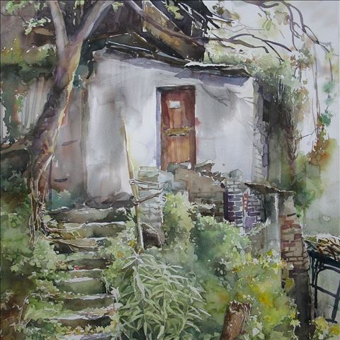 嘉陵江岸