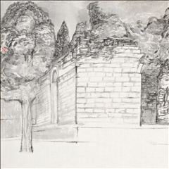林岩寺残壁