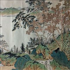 青绿山水小品（1）