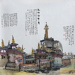 扎什伦布寺一景