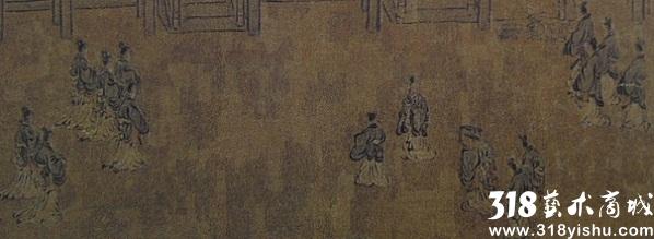 318——《清庙之什图》局部，马和之