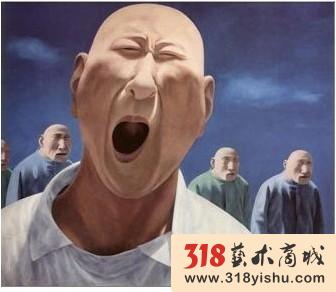 318-一个打哈欠的人