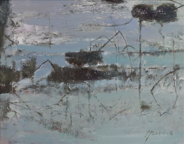 318,油画,文祯非,《释·系列》,油画作品