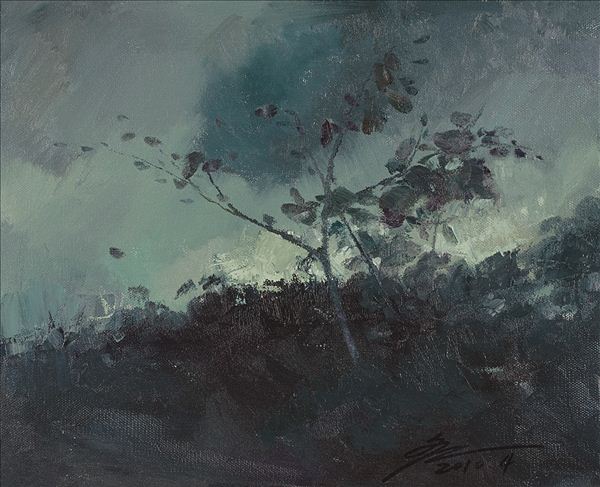 318,油画,文祯非,《释·系列》,油画作品