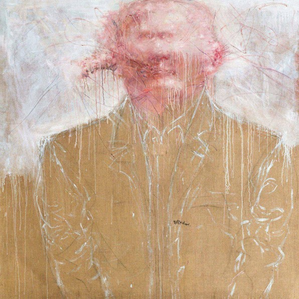 318,当代艺术,刘炜,油画，《我是谁》