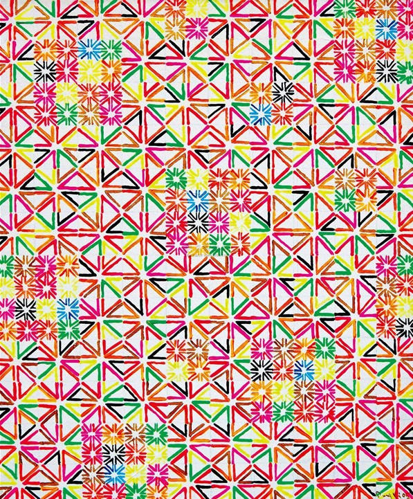 318,318艺术,丁乙,《十示2005-10》