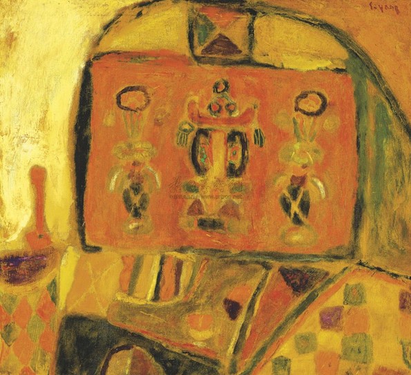 318,318艺术,尚扬,油画,《Hearth》