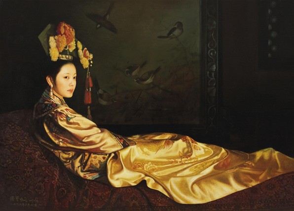 318,318艺术,姜国芳,油画,油画人物,