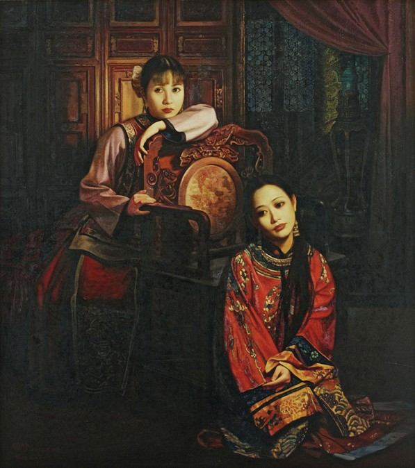 318,318艺术,姜国芳,油画,油画人物,