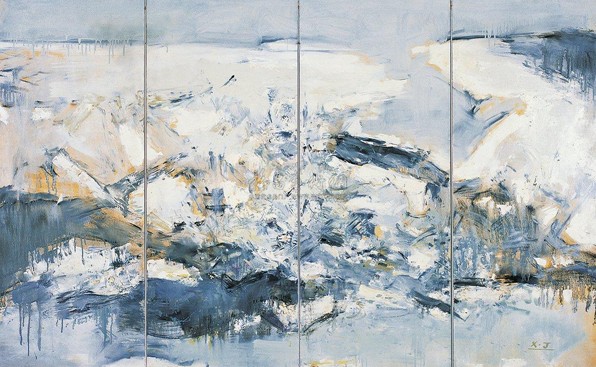318,318艺术,许江,油画,《风景》