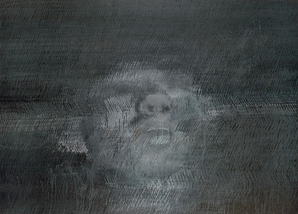 318,318艺术,王光乐,油画,《飘散之一》