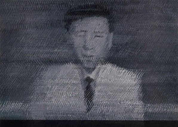318,318艺术,王光乐,油画,《新闻之二》
