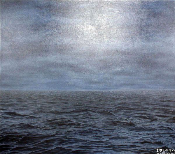 318,318艺术,陈新益,油画,油画风景,《海之一》