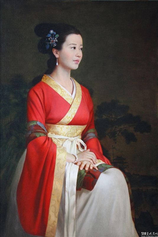 318,318艺术,黄光宇,油画,《守望》
