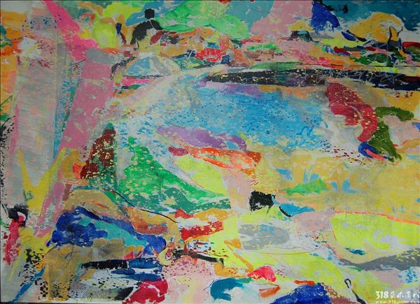 318,318艺术,艺术品网站,艺术品交易,张彬,油画,《次序》