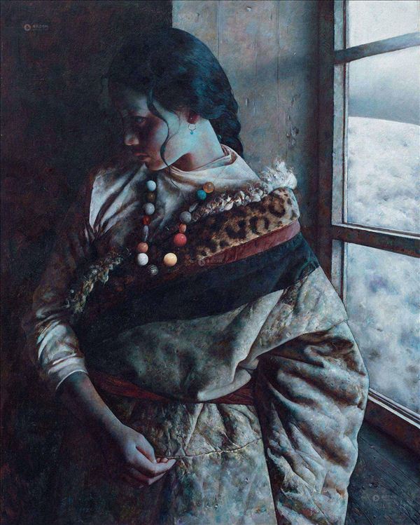 318,318艺术,艺术品交易网站,艾轩,油画,《风暴远去》