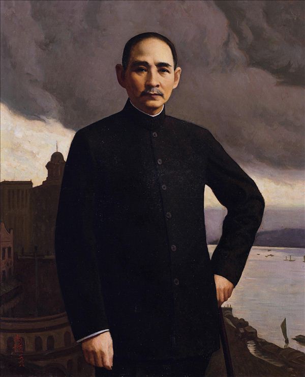 318,318艺术,靳尚谊,油画,油画人物,《孙中山》