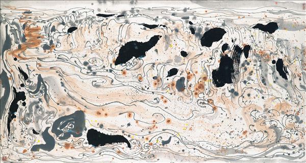 318,318艺术,艺术品交易网站,吴冠中,国画,《咆哮》