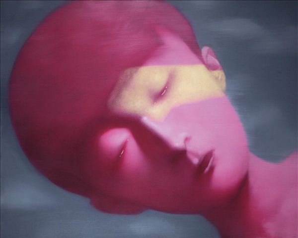 318,318艺术,艺术品网站,艺术品交易,张晓刚,油画,《睡梦中的男孩》