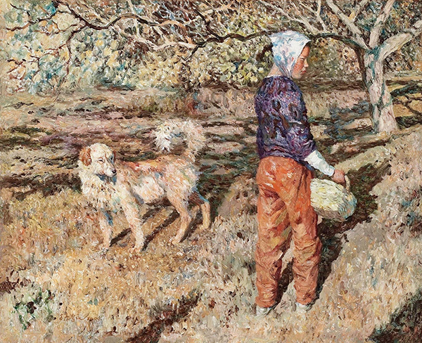 318,318艺术,艺术收藏,艺术品交易网站,孙为民,油画,《秋声》