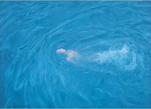 当代艺术,原创艺术,艺术收藏,油画,318艺术,方力钧,《1994.No.6》