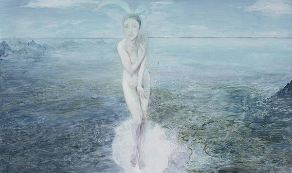 当代艺术,原创艺术,何多苓,油画,318,318艺术,《兔子的诞生》