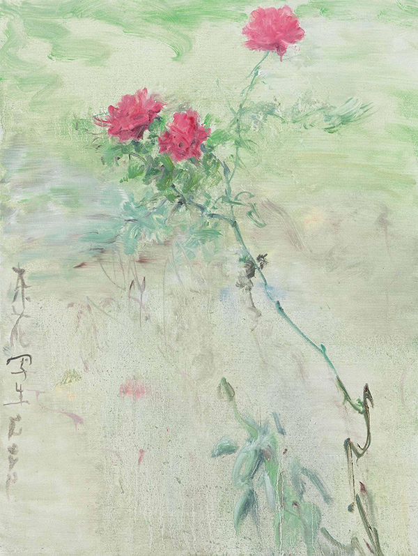 当代艺术,原创艺术,何多苓,油画,318,318艺术,《杂花写生系列》