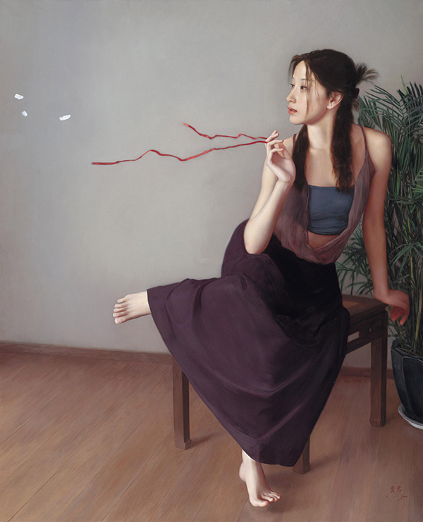 李贵君,油画,当代艺术,原创艺术,艺术收藏,318艺术,《放飞》