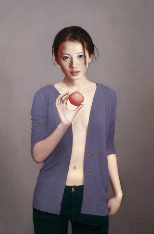李贵君,油画,当代艺术,原创艺术,艺术收藏,318艺术,《苹果》