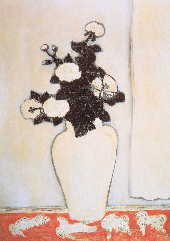 常玉,原创艺术,艺术收藏,现代艺术,油画,318艺术,《白牡丹》