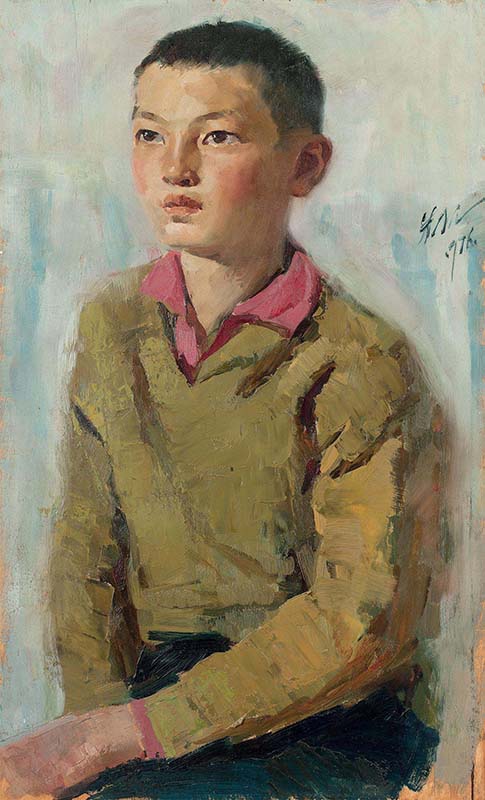 油画,当代艺术,艺术收藏,318,318艺术商城,朱乃正,《少年》