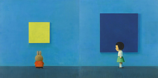 刘野,油画,当代艺术,艺术收藏,318艺术,《国际篮》