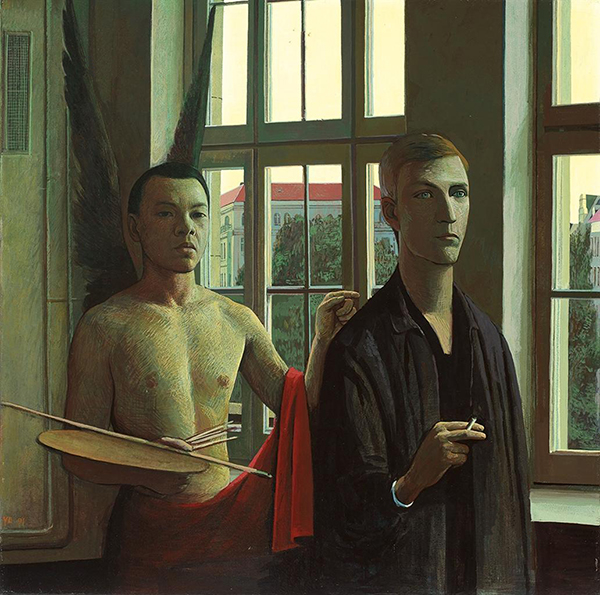 刘野,油画,当代艺术,艺术收藏,318艺术,《天使》
