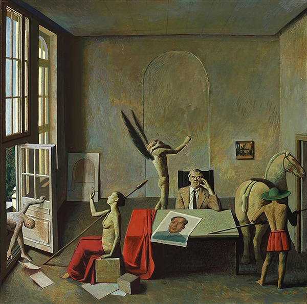 刘野,油画,当代艺术,艺术收藏,318艺术,《画室》