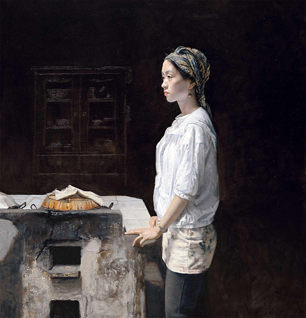 318,318艺术,艺术品网站,艺术收藏,艺术品交易网站,油画,王少伦,《远山》