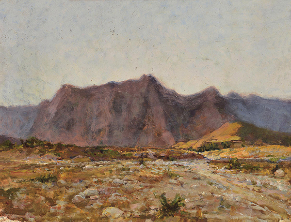318,318艺术,艺术品网站,艺术收藏,艺术品交易网站,油画,何孔德,《阳阴山》