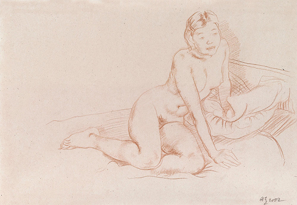 陈丹青,油画,当代艺术,艺术收藏,318,318艺术,《女人体》